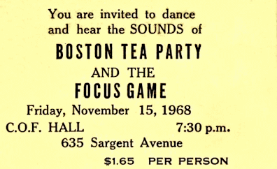 Boston Tea
                              Party Event Ticket