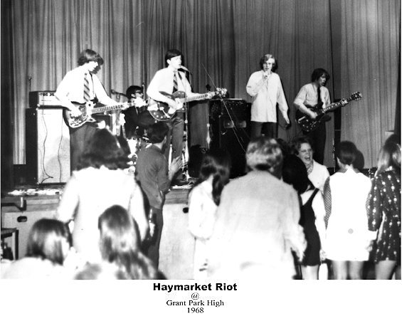 Haymarket Riot at Grant Park High
                              Schook 1968