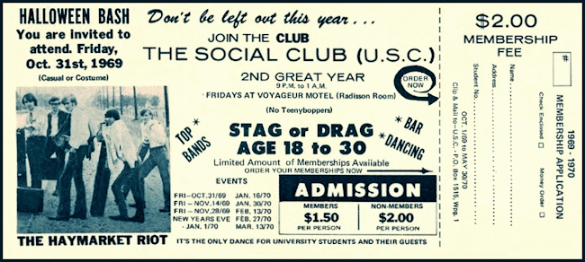 Haymarket Riot
                              Ticket October 1969