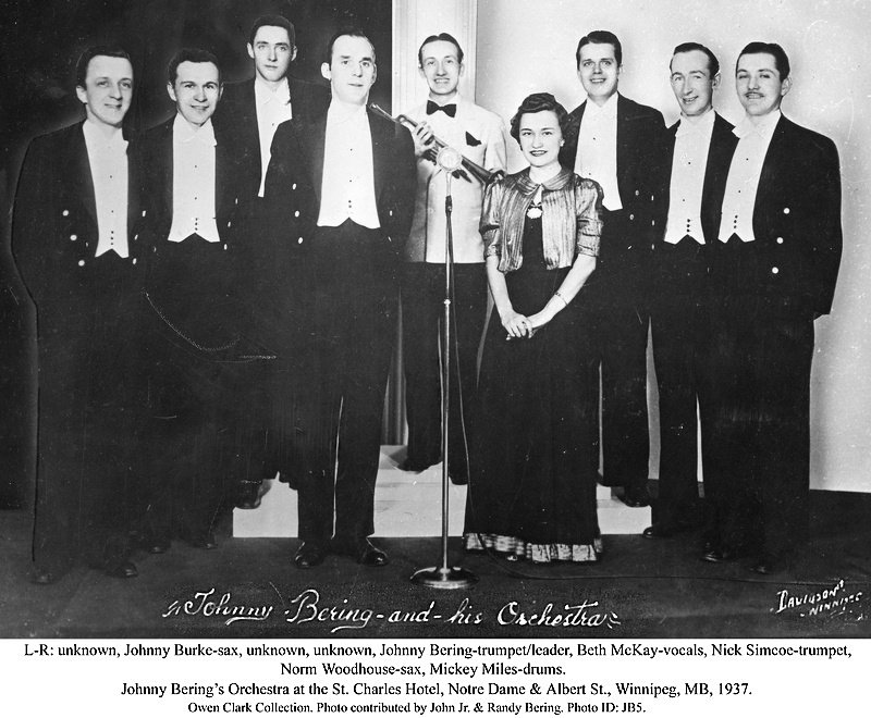 Johnny Bering and His Orchestra
                              1937