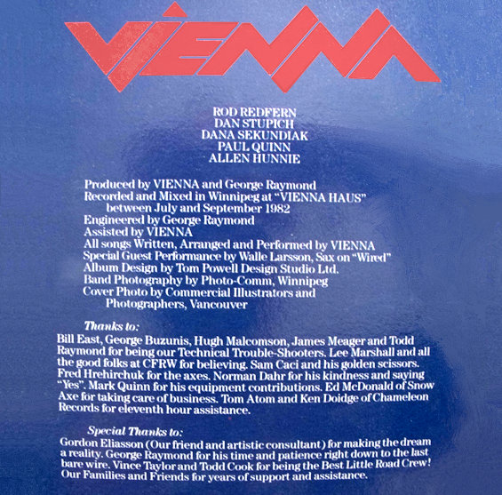 Tears on Celluloid EP Back Cover